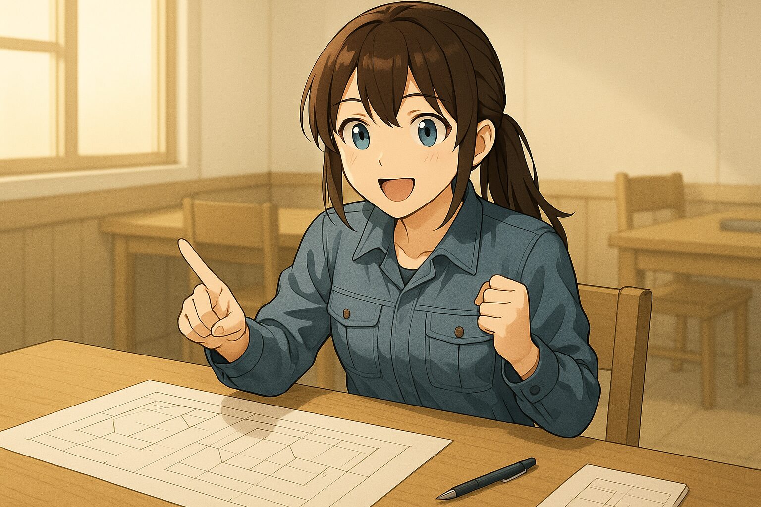理解できて嬉しそうな様子のミオさん